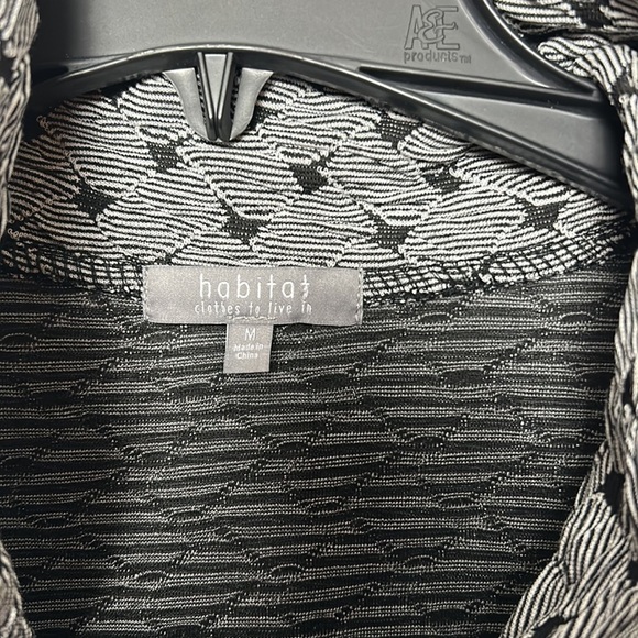 HABITAT VEST women zip up Grey,black,asymmetrical,collar.NWT,M,L,XL,Fall,gift - Picture 5 of 16